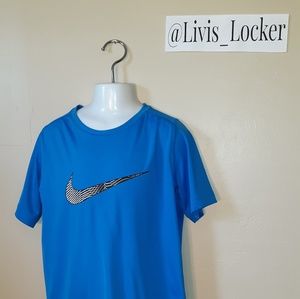 Nike Blue/Grey Short Sleeve Tee